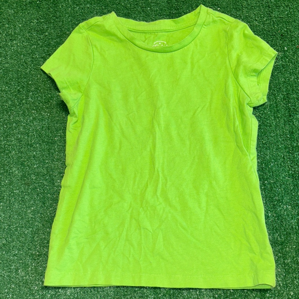 Kids Bright Green T-Shirt